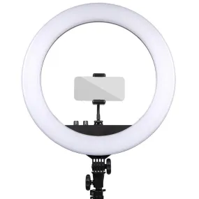 18" / 46cm LED Portable Ring Light - Diamond Luxe III