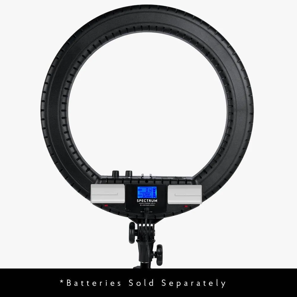 18" LED Portable Ring Light - Diamond Luxe III (DEMO STOCK)