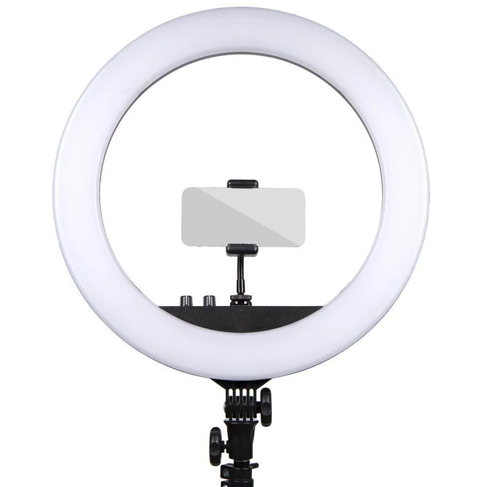 18" LED Portable Ring Light - Diamond Luxe III (DEMO STOCK)