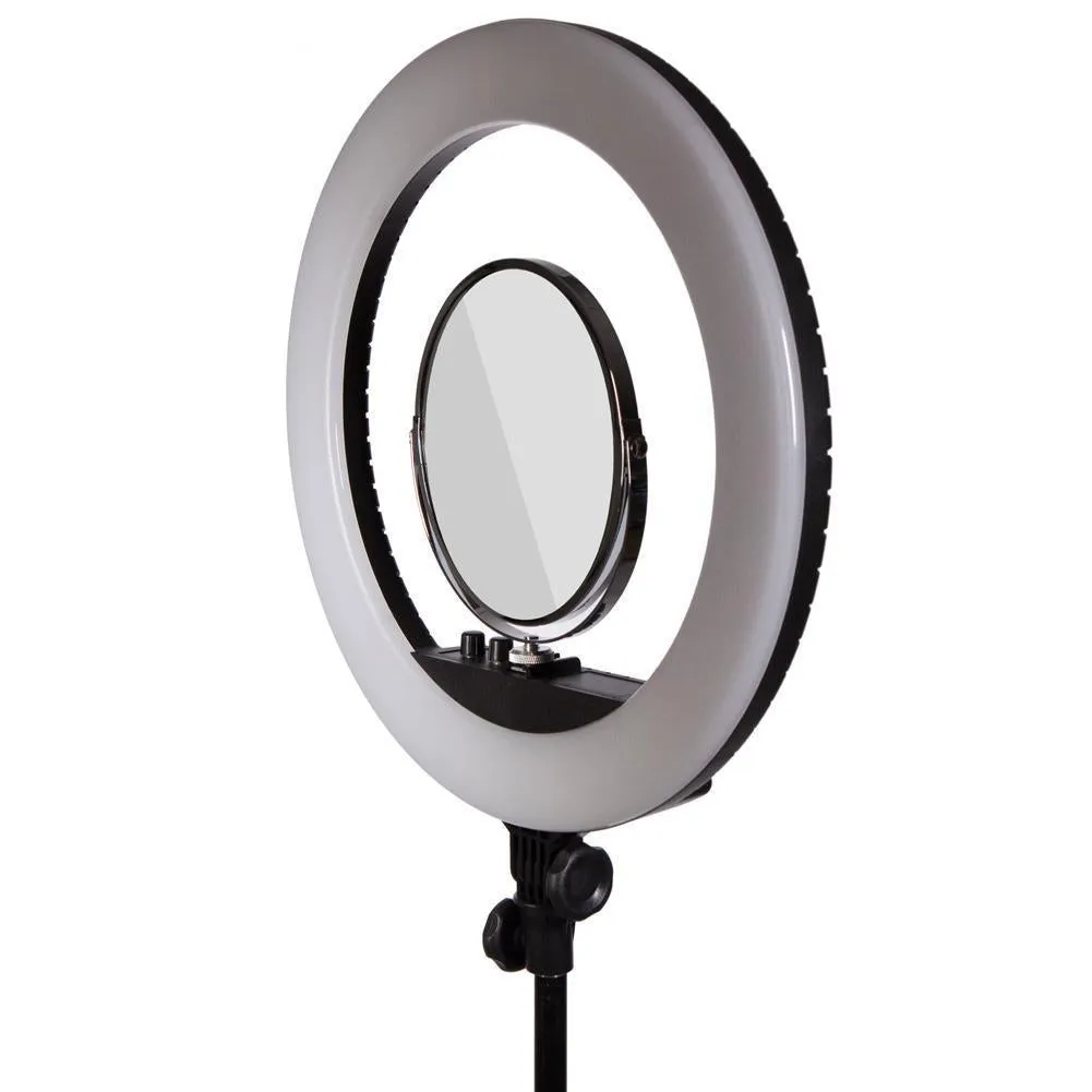 18" Ring Light Make Up & Beauty Pro Lighting Studio Kit - Diamond Luxe III