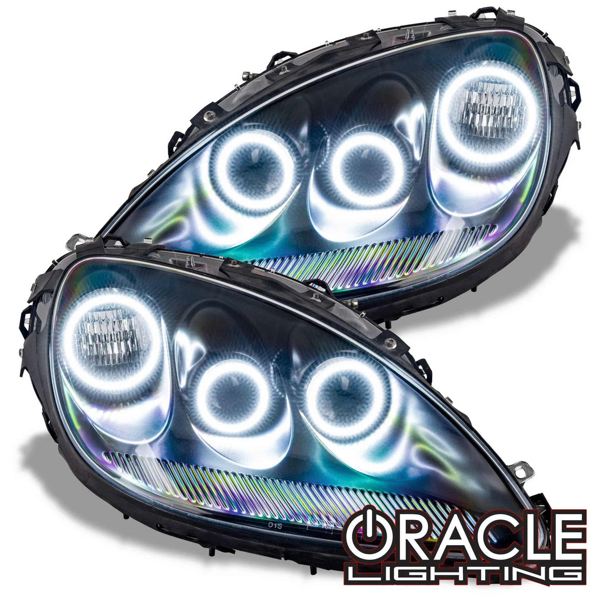 2005-2013 Chevrolet C6 Corvette ORACLE Triple Halo Headlight Kit