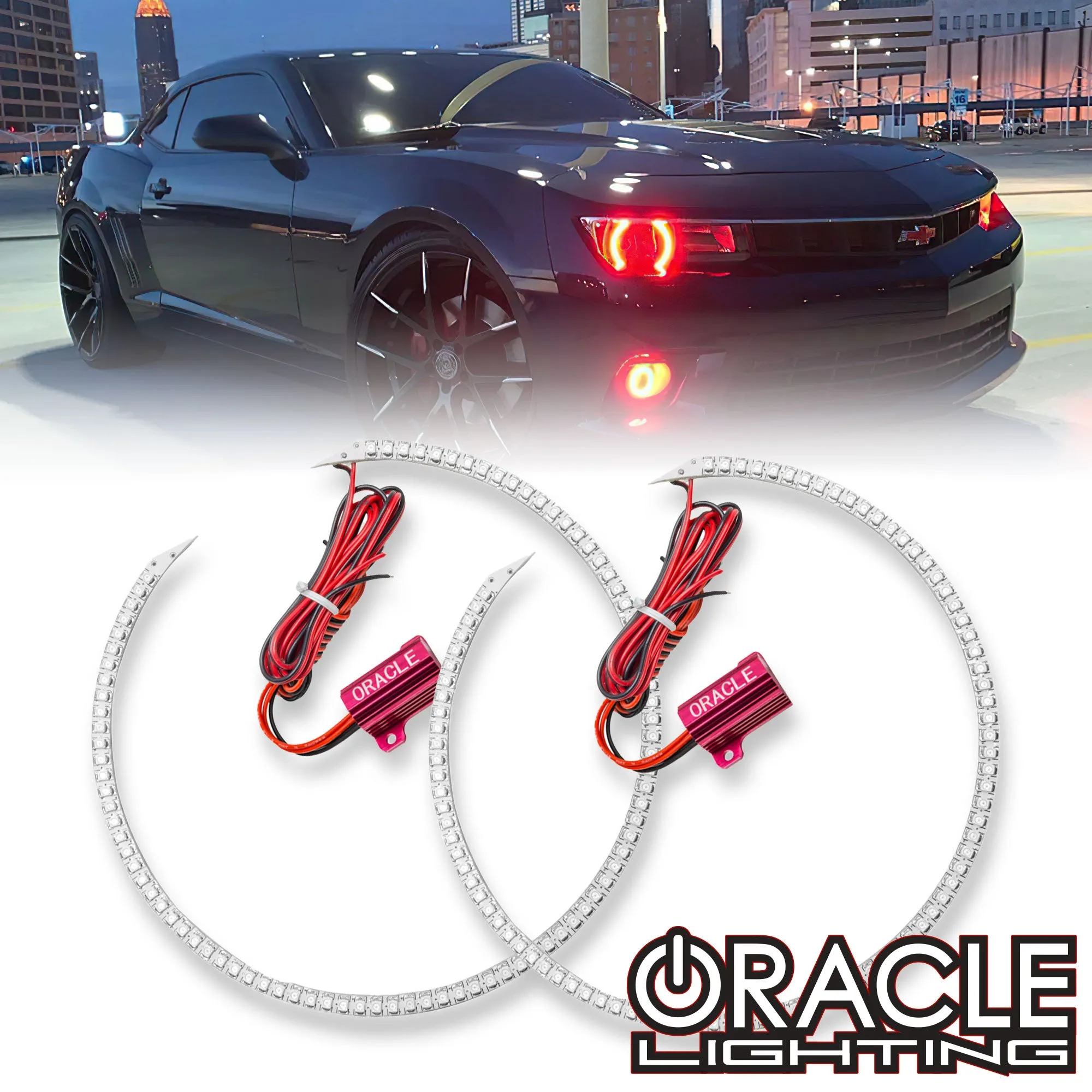 2014-2015 Chevrolet Camaro Non-RS ORACLE Headlight Halo Kit (Round Style)