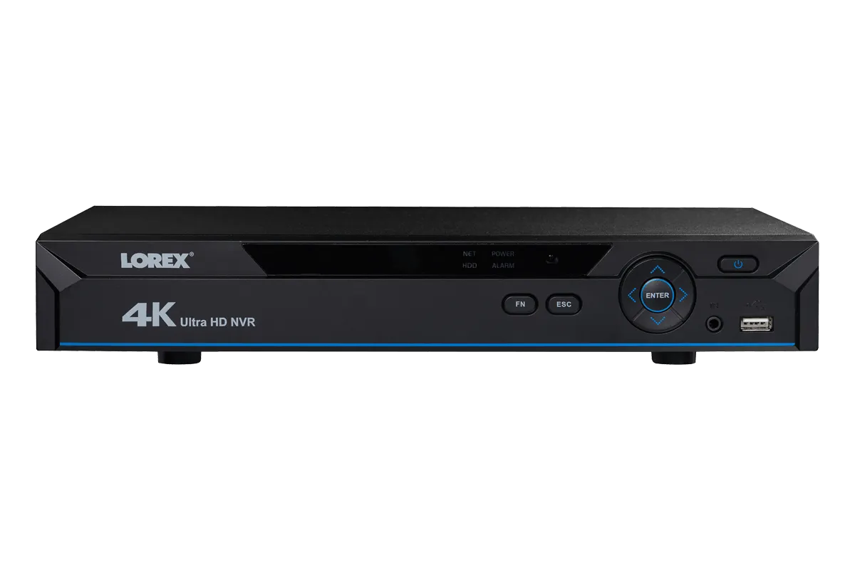 4K NVR with 8 Channels and Lorex Cloud Remote Connectivity