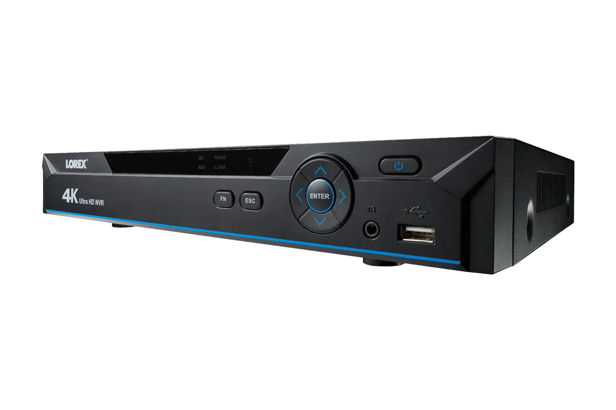 4K NVR with 8 Channels and Lorex Cloud Remote Connectivity