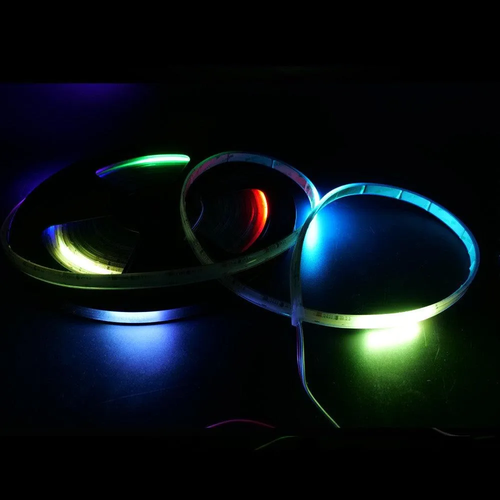 Addressable COB RGB LED Strip 24V Digital Pixel IP68 Waterproof 720 LEDs/m WS2811 10 Metre