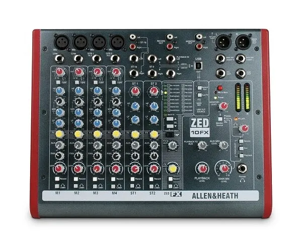 Allen and Heath ZED-10FX Multi-Purpose Miniature Mixer