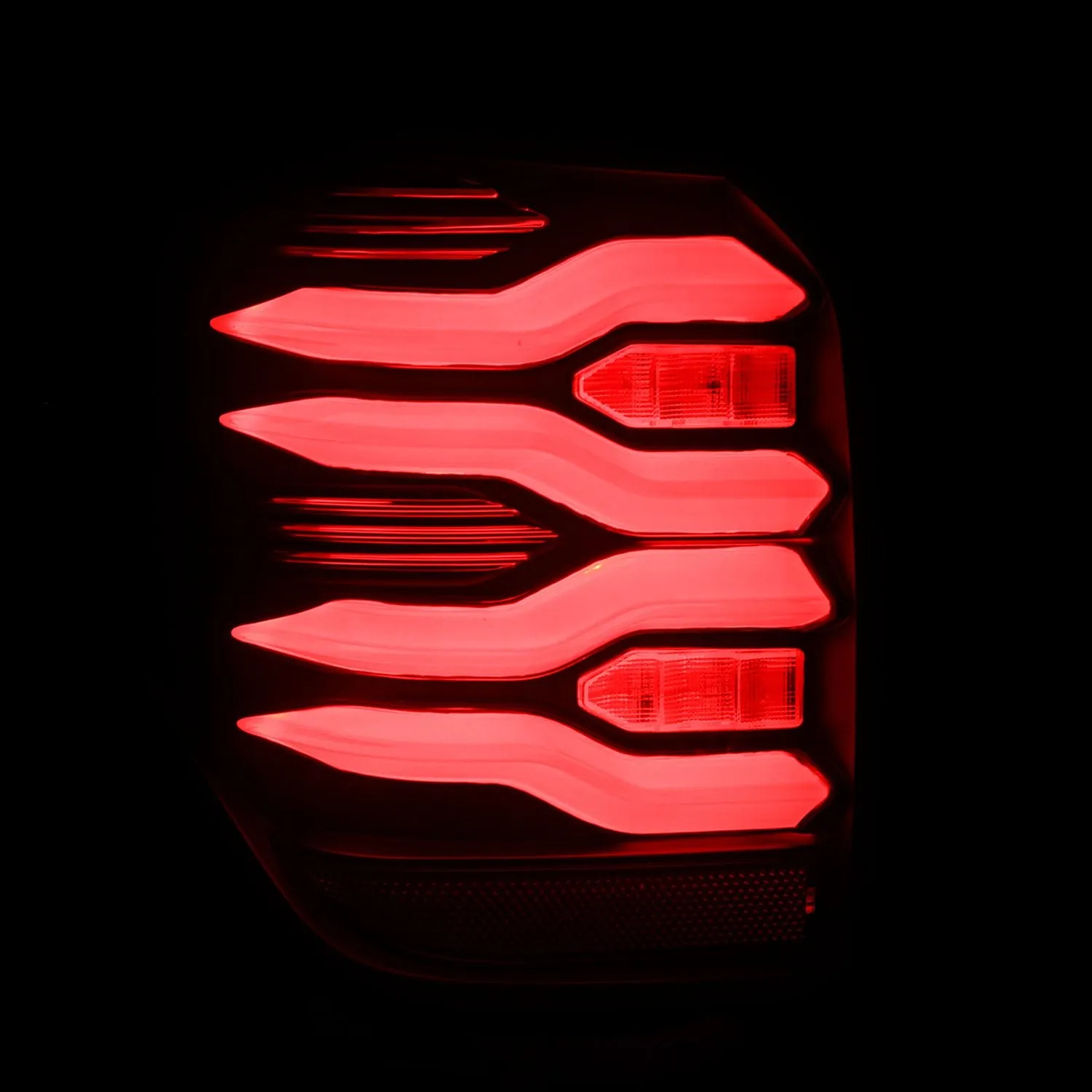 AlphaRex LUXX-Series Smoked Red LED Tail Lights For 4Runner (2010-2024)