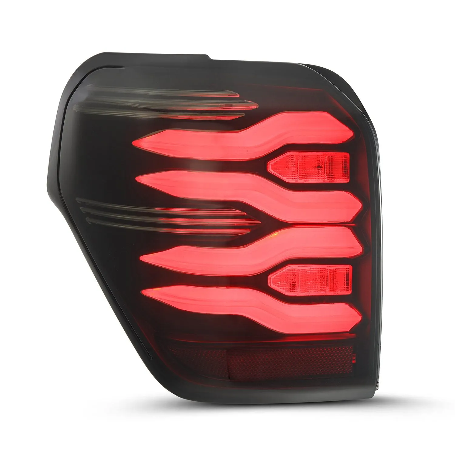 AlphaRex LUXX-Series Smoked Red LED Tail Lights For 4Runner (2010-2024)