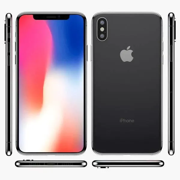 Apple iPhone X 64GB - Space Gray, Unlocked