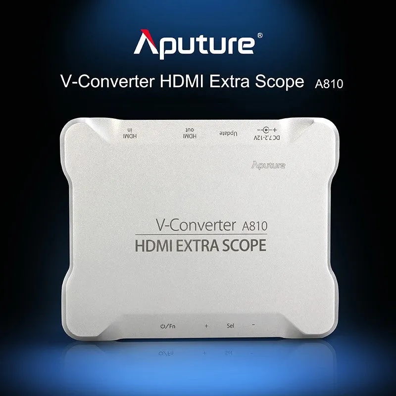 Aputure V-Converter A810 - HDMI Extra Scope, Pro Overlays With Any HDMI Monitor