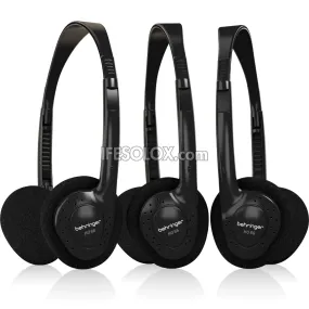 Behringer HO 66 Stereo Headphones Multipack (3 units) - Brand New