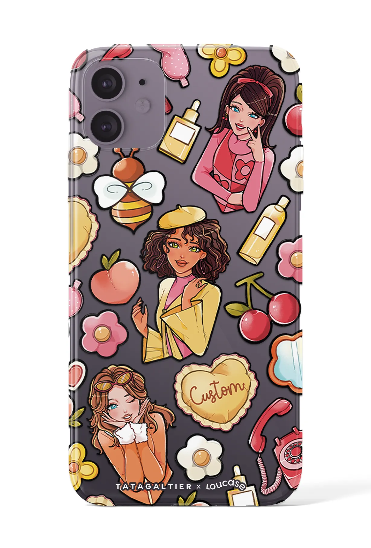 Besties' Pose - KLEARLUX™ Limited Edition Tatagaltier x Loucase Phone Case | LOUCASE