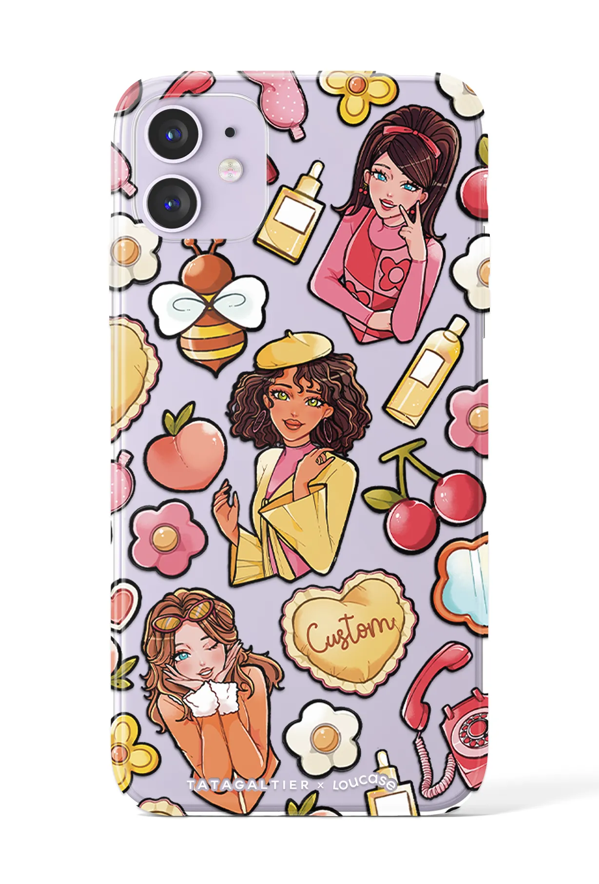 Besties' Pose - KLEARLUX™ Limited Edition Tatagaltier x Loucase Phone Case | LOUCASE