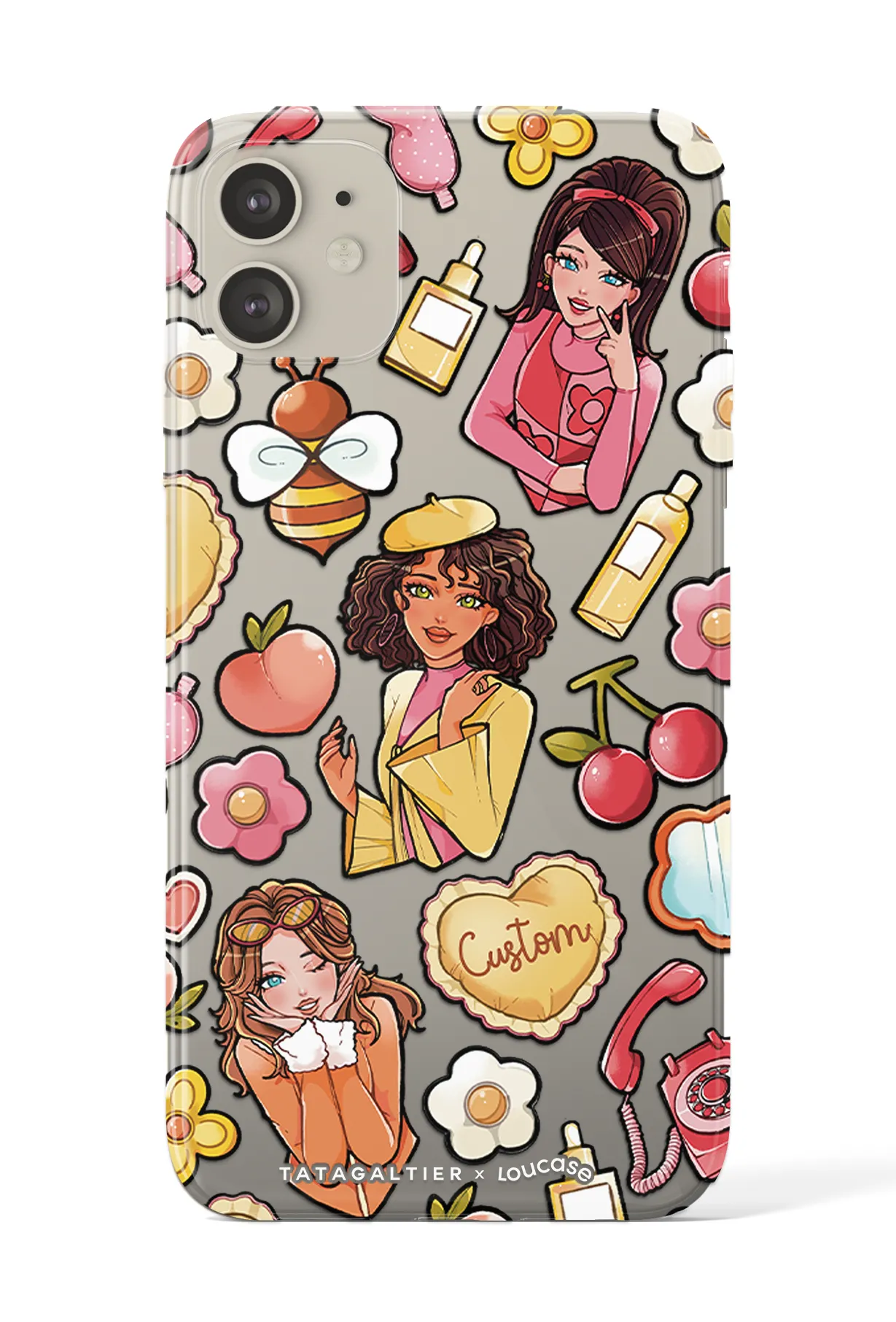 Besties' Pose - KLEARLUX™ Limited Edition Tatagaltier x Loucase Phone Case | LOUCASE