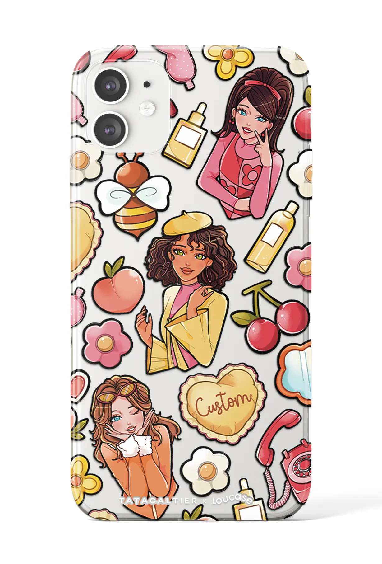 Besties' Pose - KLEARLUX™ Limited Edition Tatagaltier x Loucase Phone Case | LOUCASE