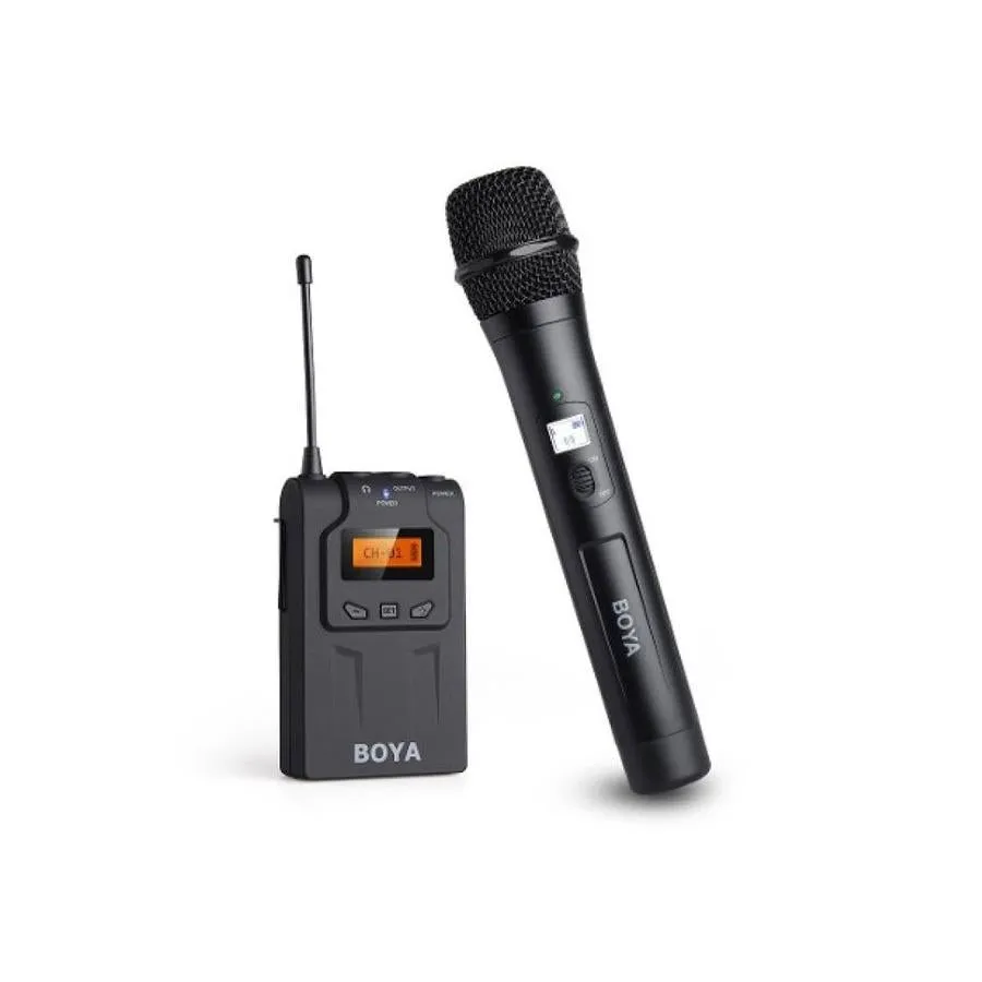 Boya BY-WHM8   BY-WM6R - Wireless Handheld Microphone System