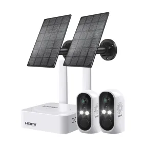 C1 Pro 3MP Wireless Camera Kits   64GB SD Card   Optional Solar Panels