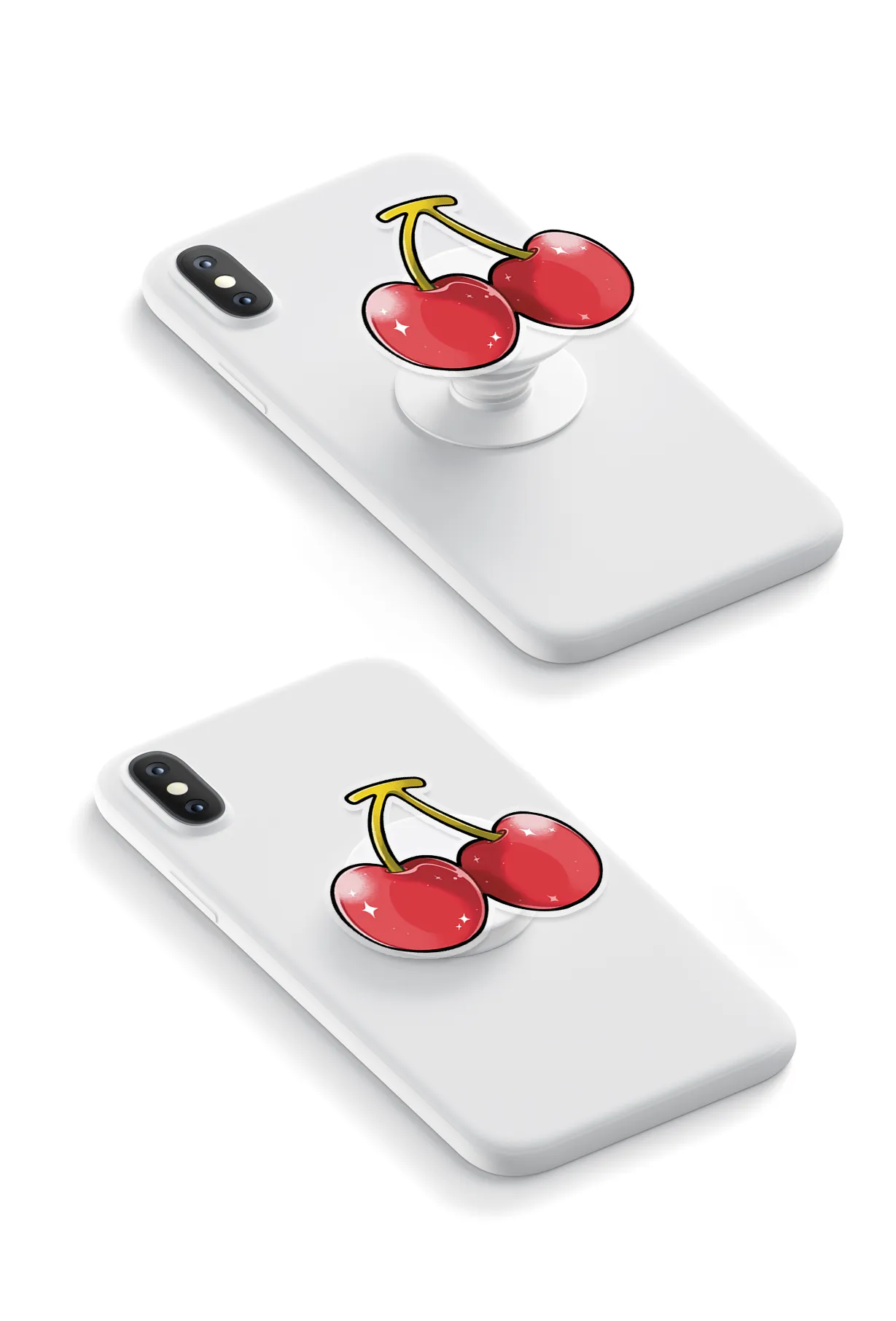 Cherry Mocktails - GRIPUP™ Limited Edition Tatagaltier x Loucase Phone Case | LOUCASE