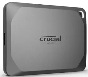 Crucial X9 Pro Portable Solid State Drive with FREE Adobe Creative Cloud Subscription (3 Capacities)