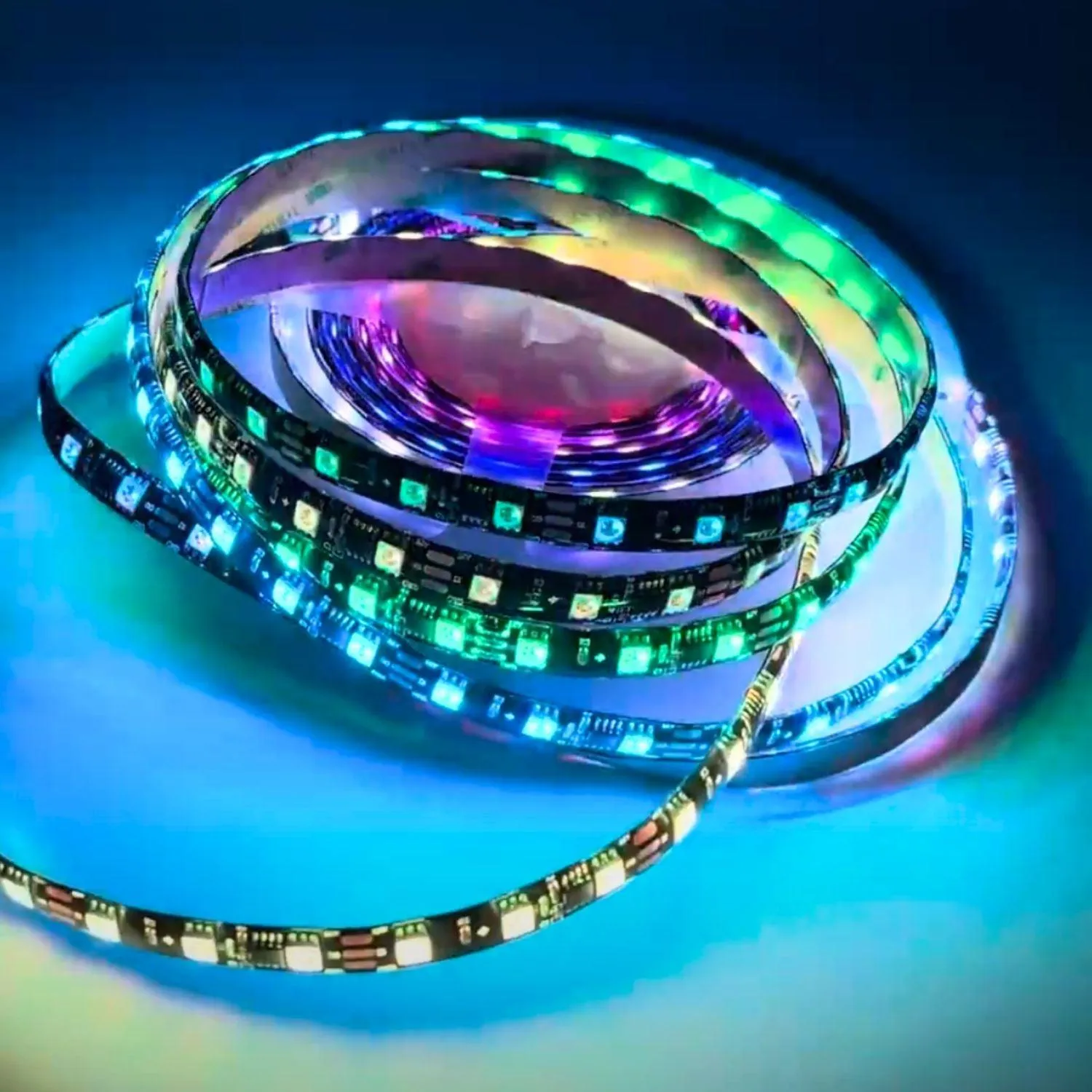 Digital Pixel RGB LED Strip 12V WS2811 Addressable 5050 60LED/m IP65 5 Metre