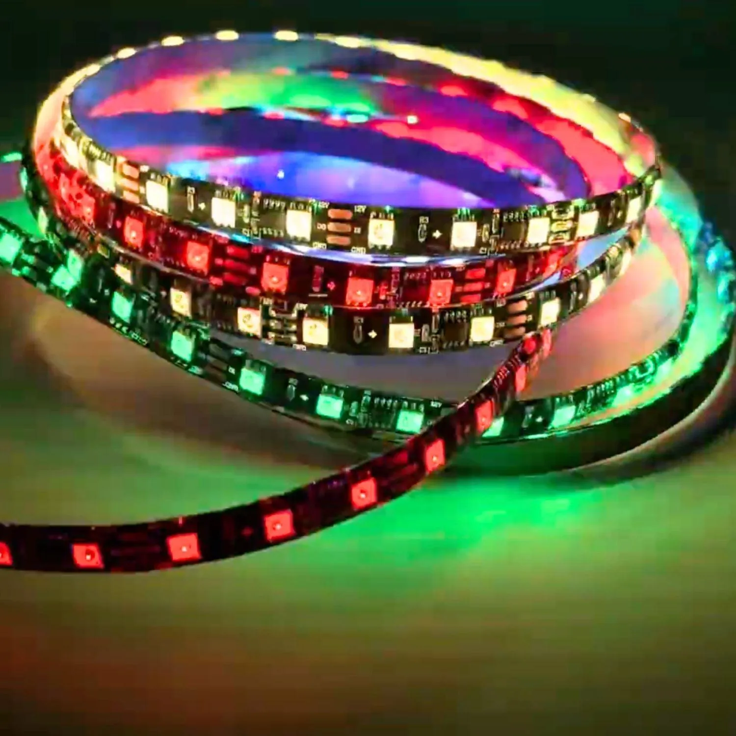 Digital Pixel RGB LED Strip 12V WS2811 Addressable 5050 60LED/m IP65 5 Metre