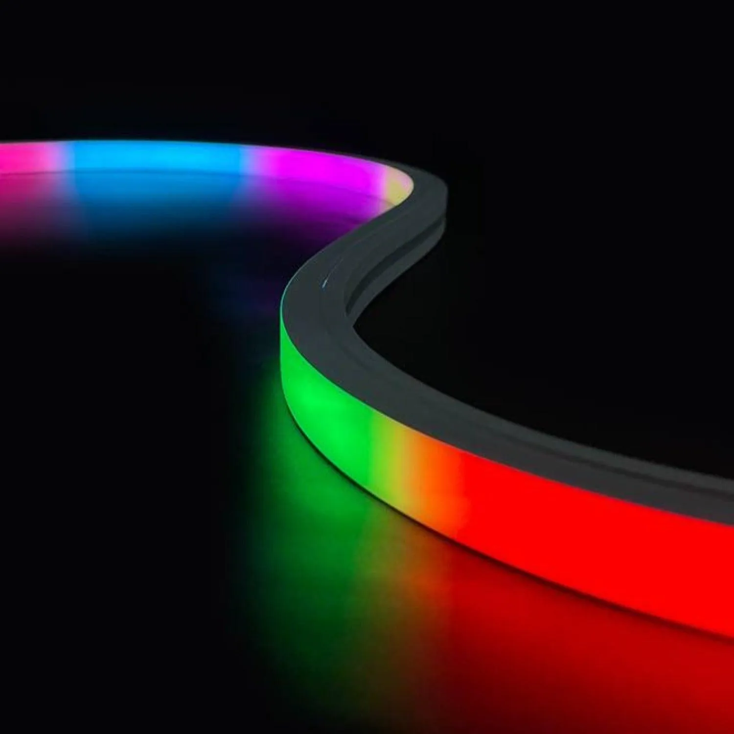 Digital Pixel RGB Neon Flex 24V Addressable 16x16mm IP65 Waterproof WS2811 10cm Cut