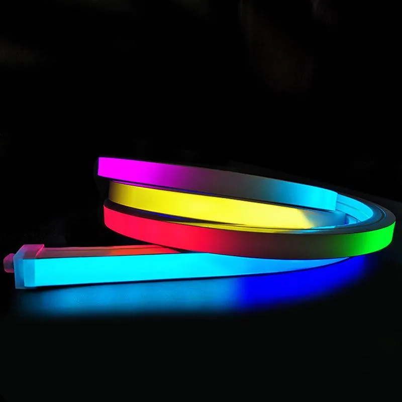 Digital Pixel RGB Neon Flex 24V Addressable 16x16mm IP65 Waterproof WS2811 10cm Cut