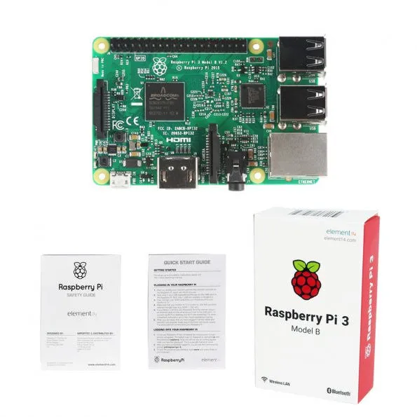 [Discontinued] SainSmart Raspberry Pi 3 - QUAD Core Black Case 3x Heatsink Starter Kit  (2016 Model)