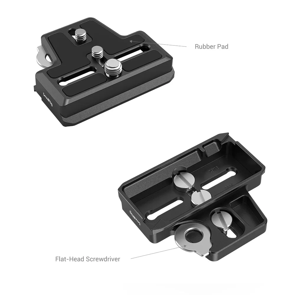 Extended Arca-Type Quick Release Plate for DJI RS 2 / RSC 2 / RS 3 / RS 3 Pro / RS 4 / RS 4 Pro Gimbal 3162B