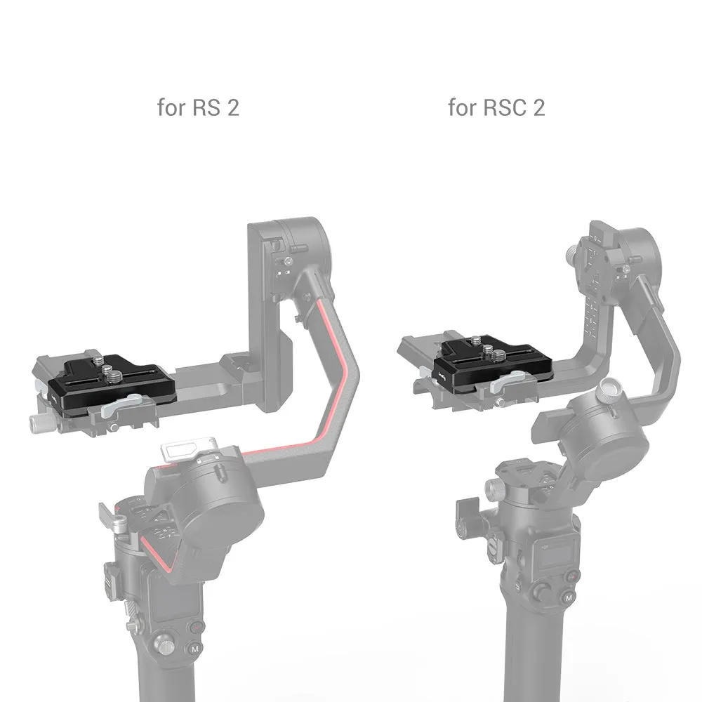 Extended Arca-Type Quick Release Plate for DJI RS 2 / RSC 2 / RS 3 / RS 3 Pro / RS 4 / RS 4 Pro Gimbal 3162B