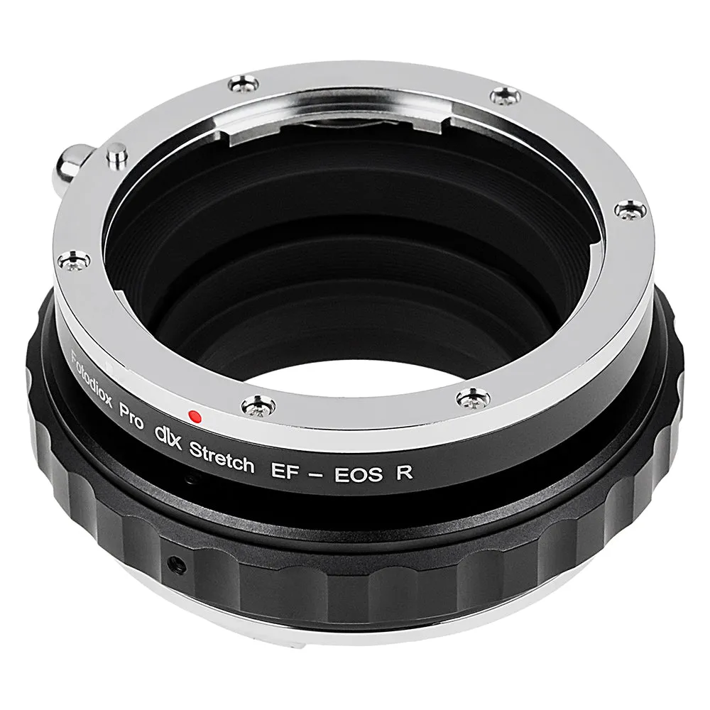 Fotodiox DLX Stretch Lens Adapter - Compatible with Canon EF & EF-S Mount Lens to Canon RF Mount Mirrorless Cameras with Macro Focusing Helicoid and Magnetic Drop-In Filters