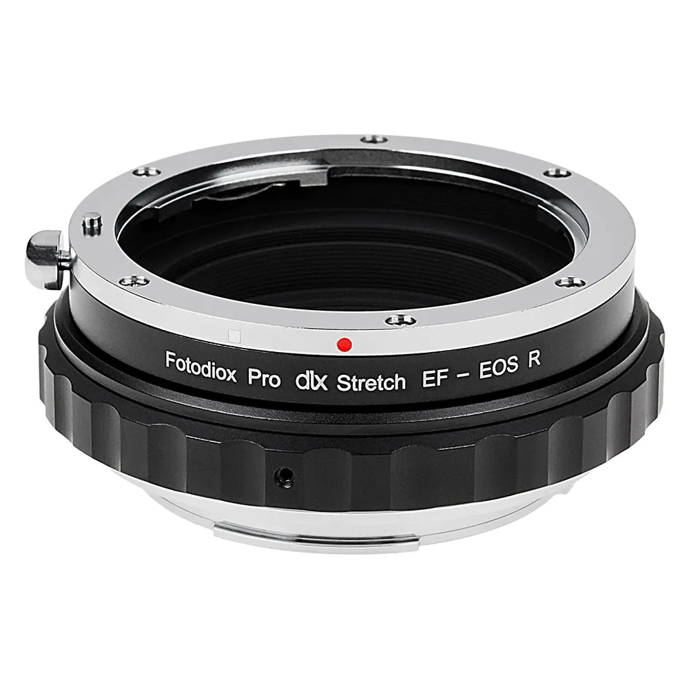 Fotodiox DLX Stretch Lens Adapter - Compatible with Canon EF & EF-S Mount Lens to Canon RF Mount Mirrorless Cameras with Macro Focusing Helicoid and Magnetic Drop-In Filters