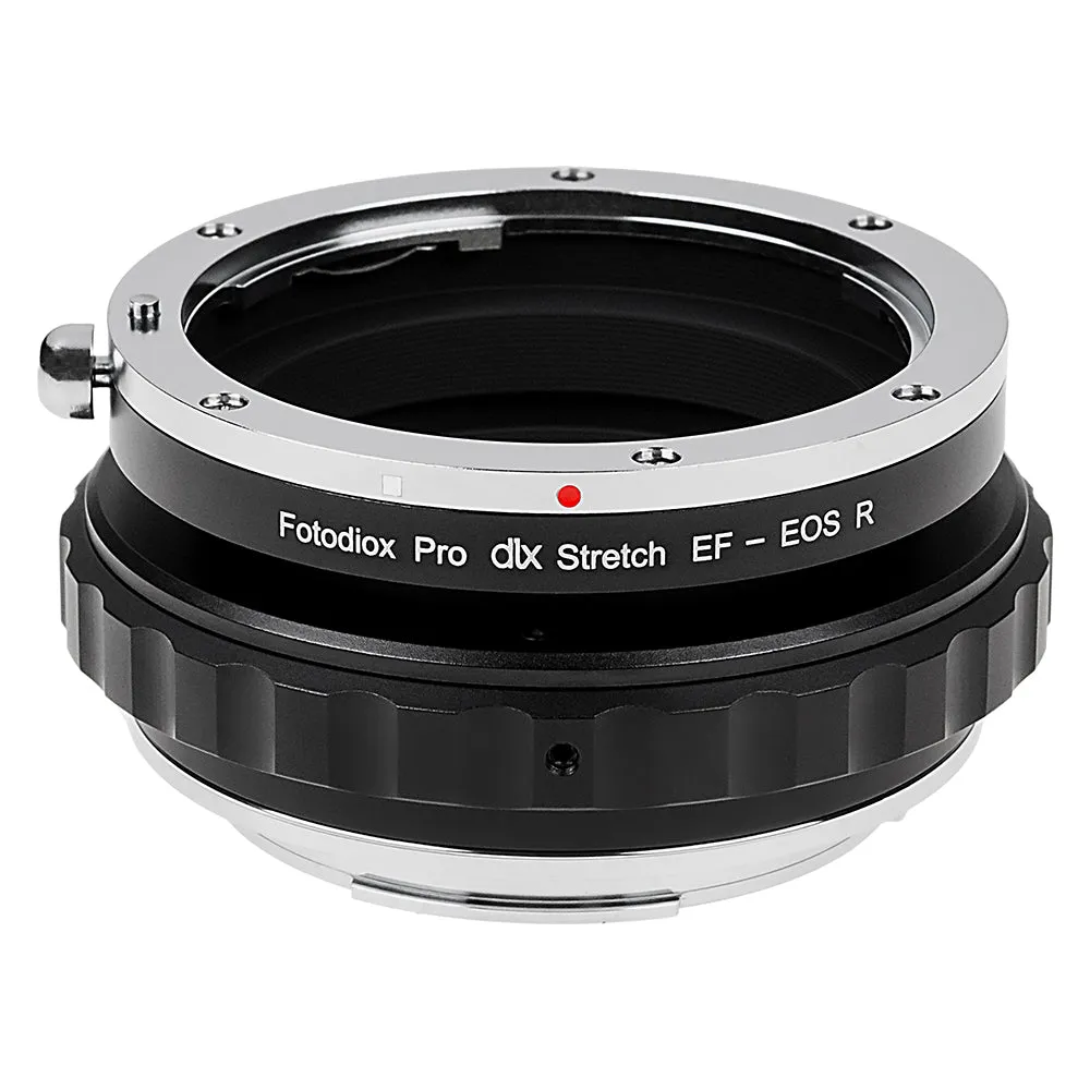 Fotodiox DLX Stretch Lens Adapter - Compatible with Canon EF & EF-S Mount Lens to Canon RF Mount Mirrorless Cameras with Macro Focusing Helicoid and Magnetic Drop-In Filters