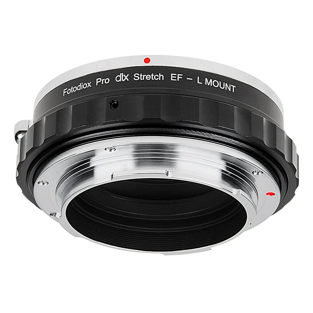 Fotodiox DLX Stretch Lens Adapter - Compatible with Canon EF & EF-S Mount Lens to L-Mount Alliance Mirrorless Cameras with Macro Focusing Helicoid and Magnetic Drop-In Filters