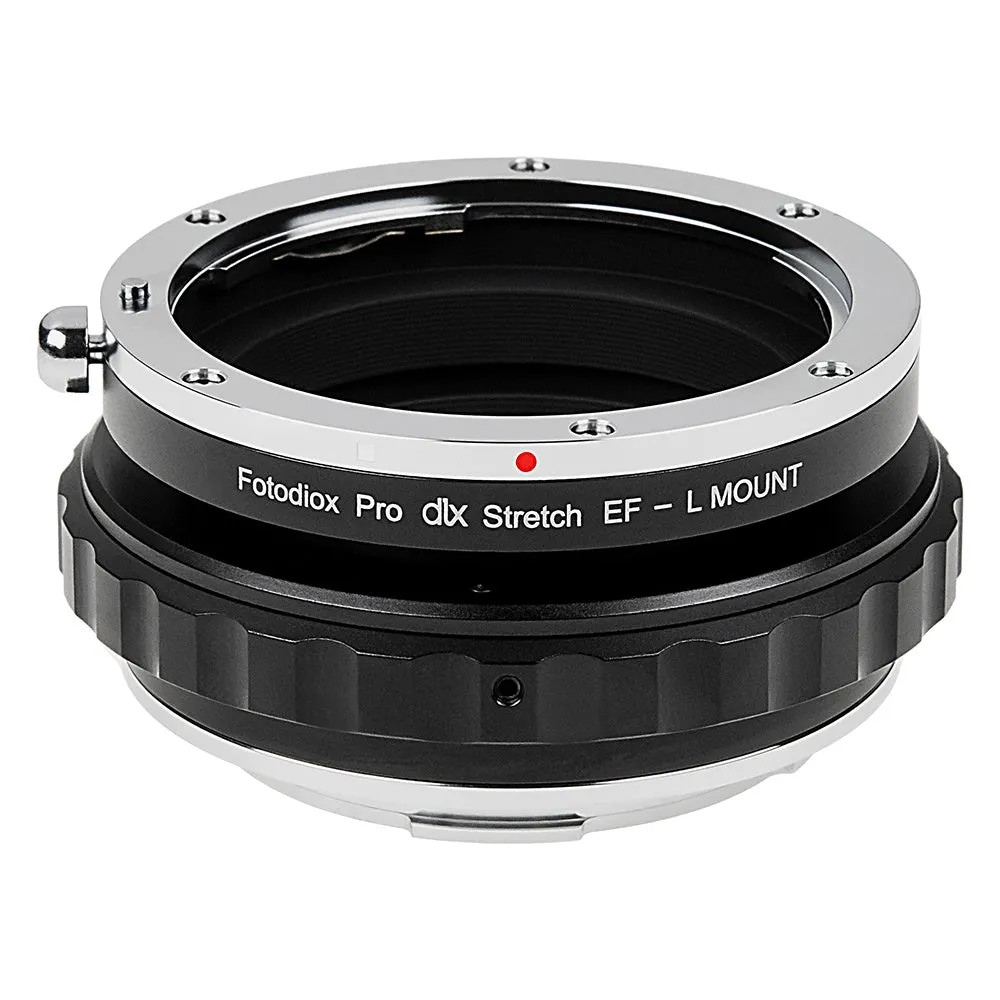 Fotodiox DLX Stretch Lens Adapter - Compatible with Canon EF & EF-S Mount Lens to L-Mount Alliance Mirrorless Cameras with Macro Focusing Helicoid and Magnetic Drop-In Filters