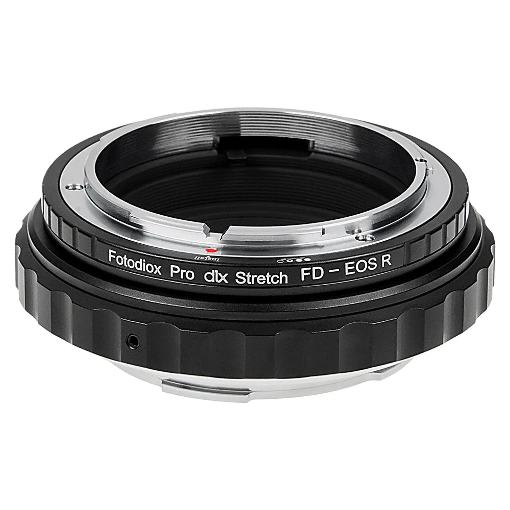 Fotodiox DLX Stretch Lens Adapter - Compatible with Canon FD & FL Mount Lens to Canon RF Mount Mirrorless Cameras with Macro Focusing Helicoid and Magnetic Drop-In Filters