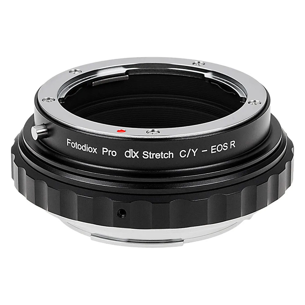 Fotodiox DLX Stretch Lens Adapter - Compatible with Contax/Yashica (CY) Mount Lens to Canon RF Mount Mirrorless Cameras with Macro Focusing Helicoid and Magnetic Drop-In Filters