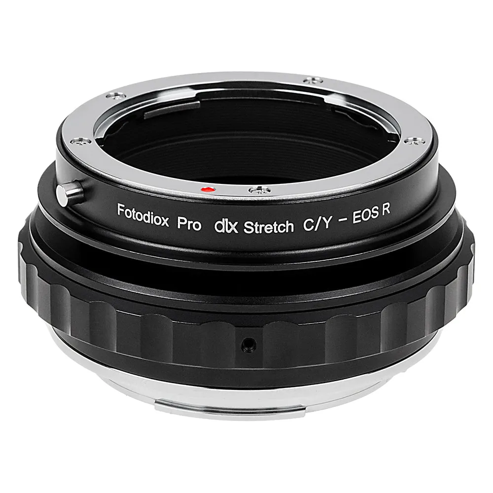 Fotodiox DLX Stretch Lens Adapter - Compatible with Contax/Yashica (CY) Mount Lens to Canon RF Mount Mirrorless Cameras with Macro Focusing Helicoid and Magnetic Drop-In Filters