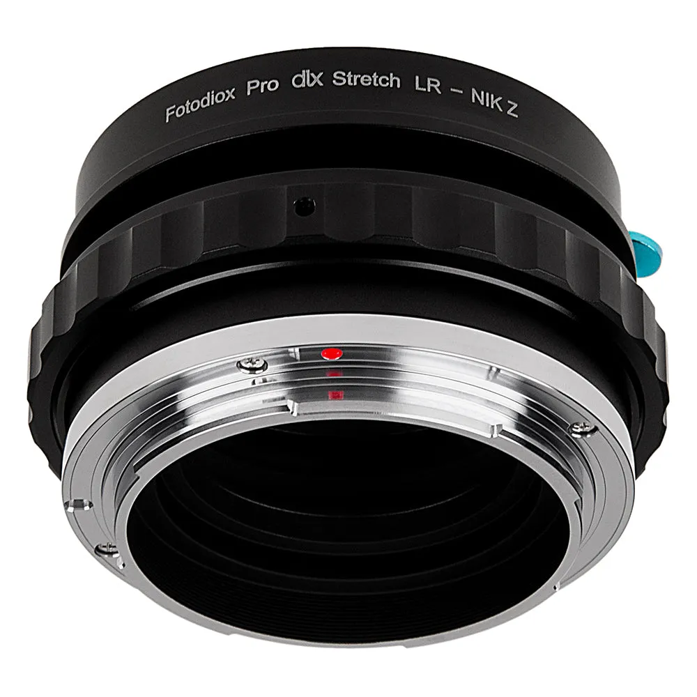 Fotodiox DLX Stretch Lens Adapter - Compatible with Leica R SLR Lens to Nikon Z-Mount Mirrorless Cameras with Macro Focusing Helicoid and Magnetic Drop-In Filters