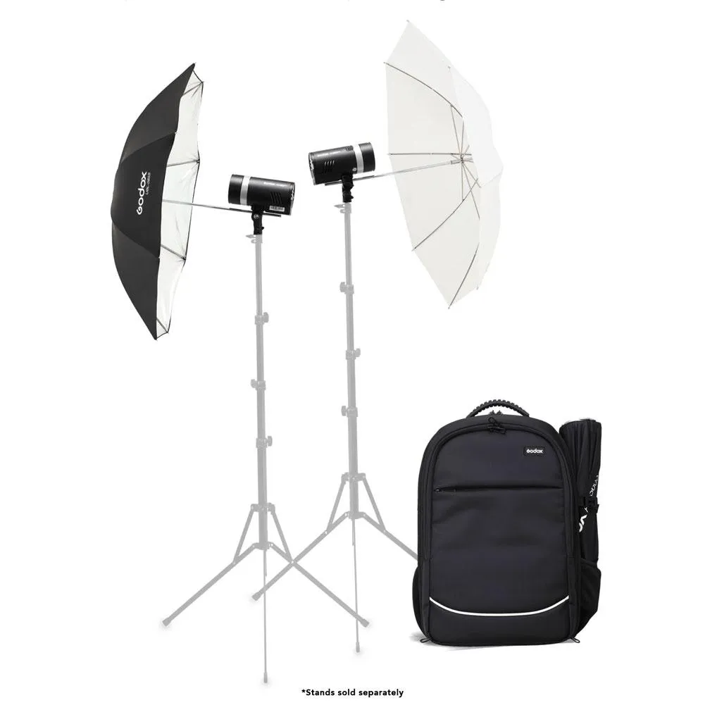 Godox AD300Pro 2x 300W Dual Portable Flash Head Backpack Kit