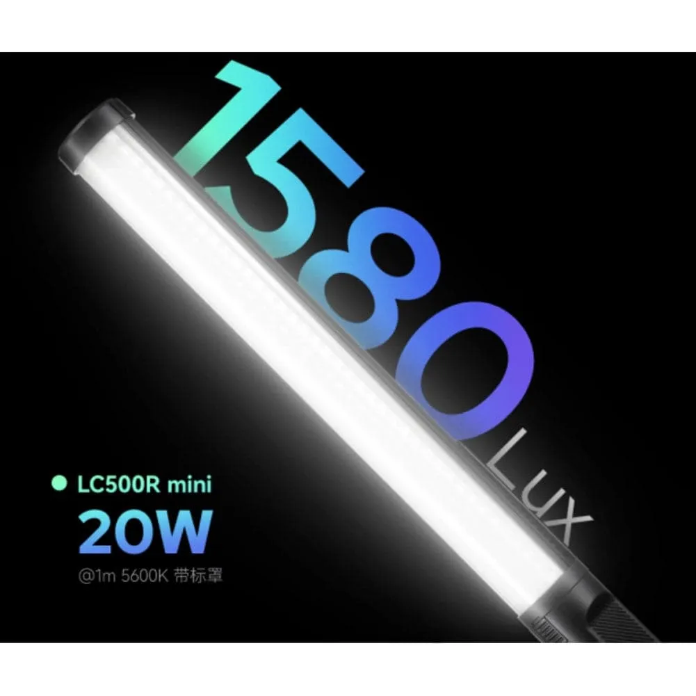 Godox LC500R Mini RGB Continuous LED Light Stick with Barn Doors