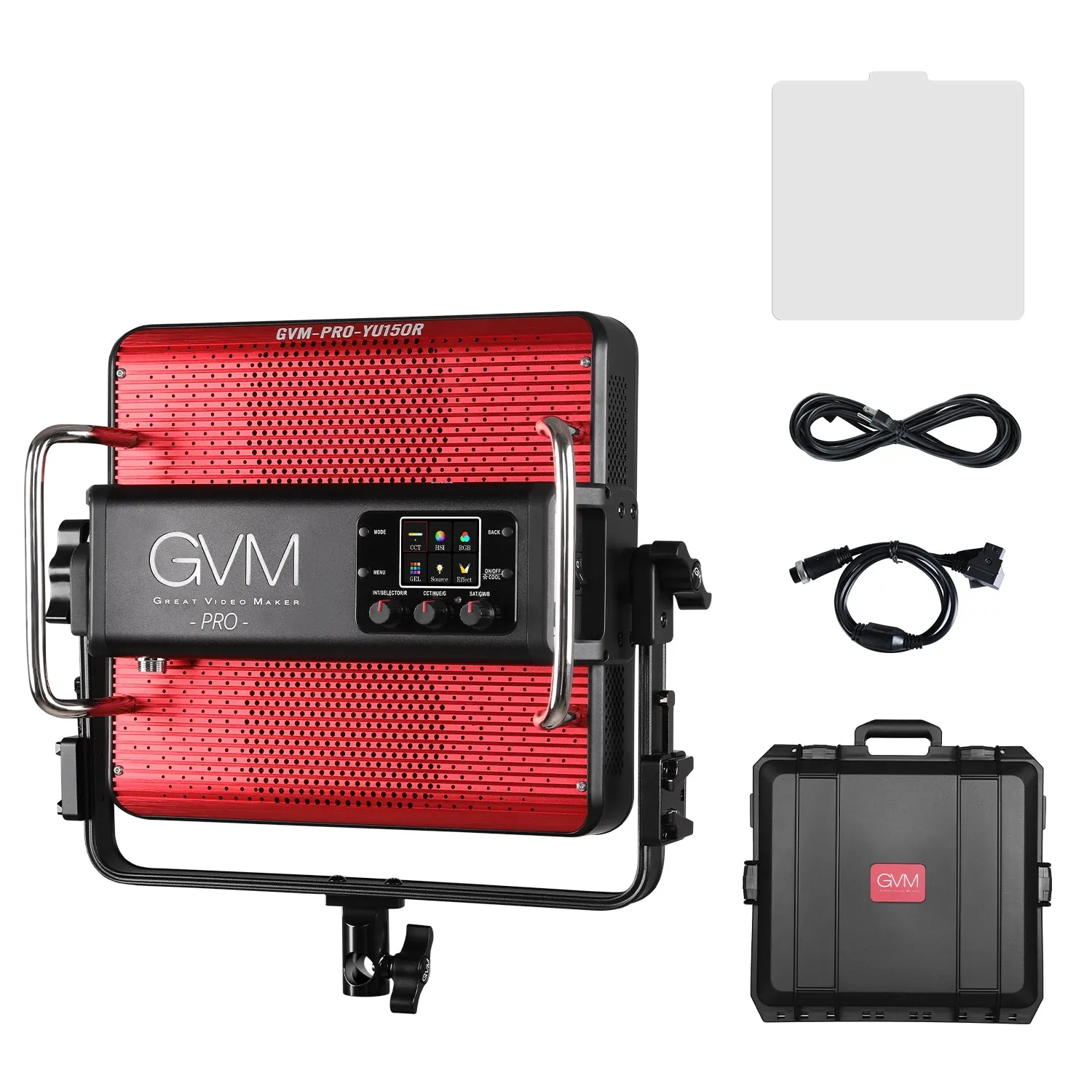 GVM YU150R PRO LED Video Light Board RGB & Bi-Color Studio Light