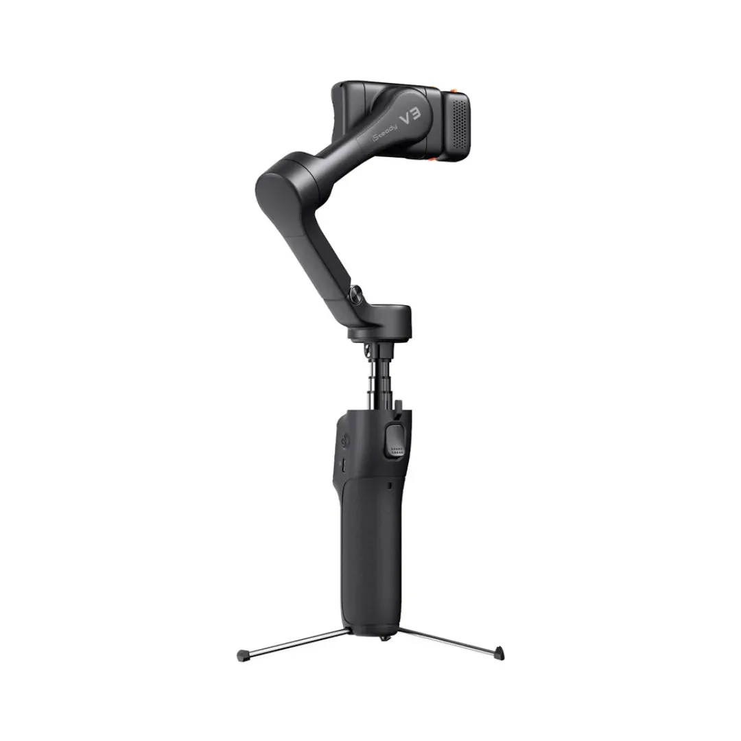 Hohem iSteady V3 Foldable Smartphone AI Gimbal Stabilizer Black