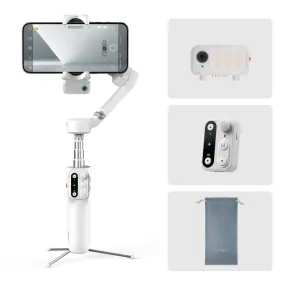 Hohem iSteady V3 Foldable Smartphone AI Gimbal Stabilizer White