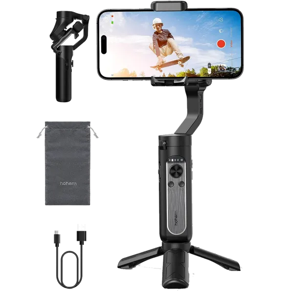 I STEADY XE 3 AXIS HANDHELD GIMBAL STABILIZER FOR SMARTPHONES-BLACK