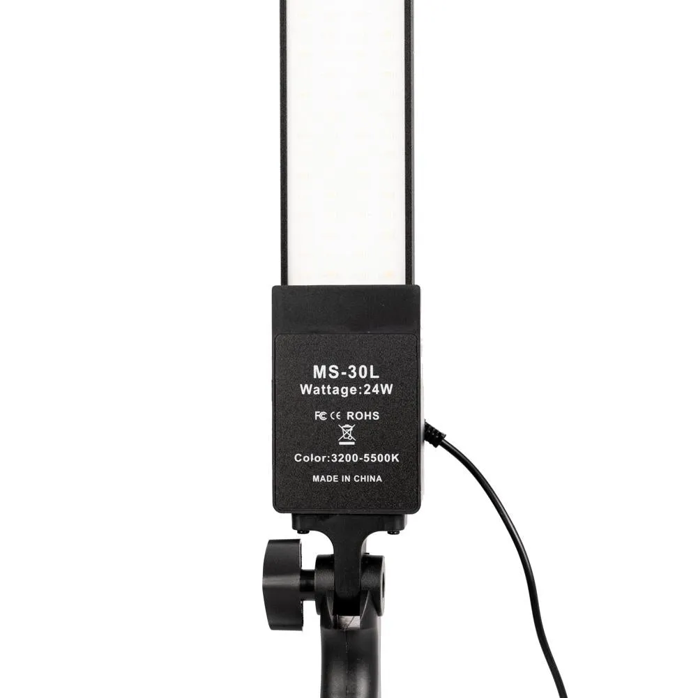 'Illuminate Wand' 21" Bi-Colour 3200-5500K Vlogger & Photography Home Studio LED Light Kit