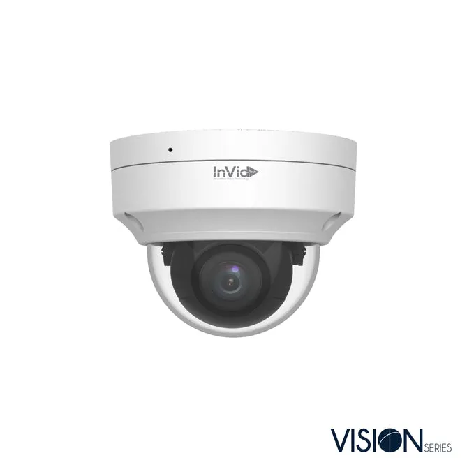 Invid VIS-P5DRXIRA2812NH-LC 5 Megapixel IP Plug & Play Dome, 2.8-12mm