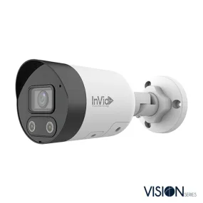 Invid VIS-P8BXIR28NH-AIWL 8 Megapixel IP Plug & Play Outdoor Bullet, 2.8mm