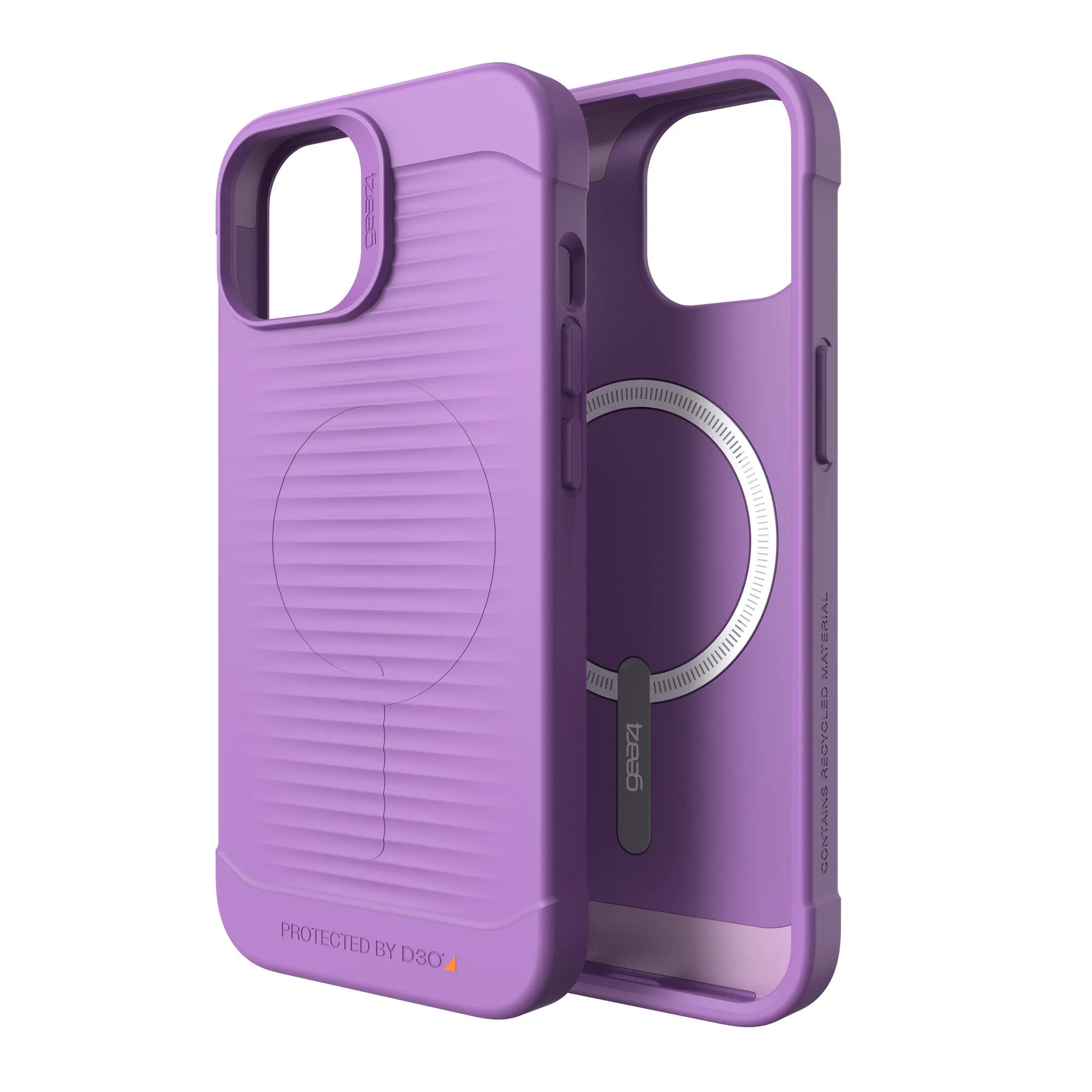 iPhone 14/13 Gear4 D3O Havana Snap Case - Purple - 15-10087