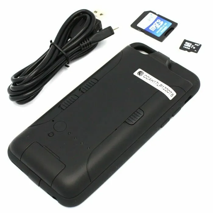 iPhone Power Case Spy Camera with Wide Angle High Res Camera